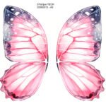 Bionic Butterfly Colorful Wing Pattern