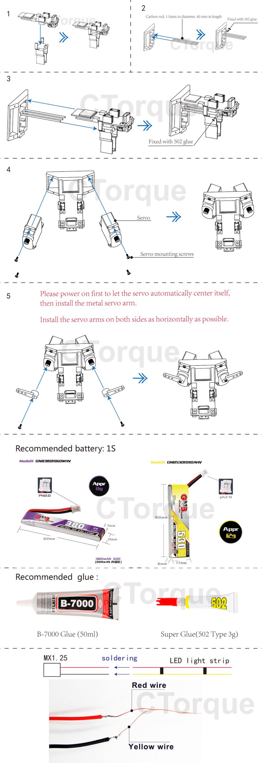 CTorque bionic butterfly flight controller