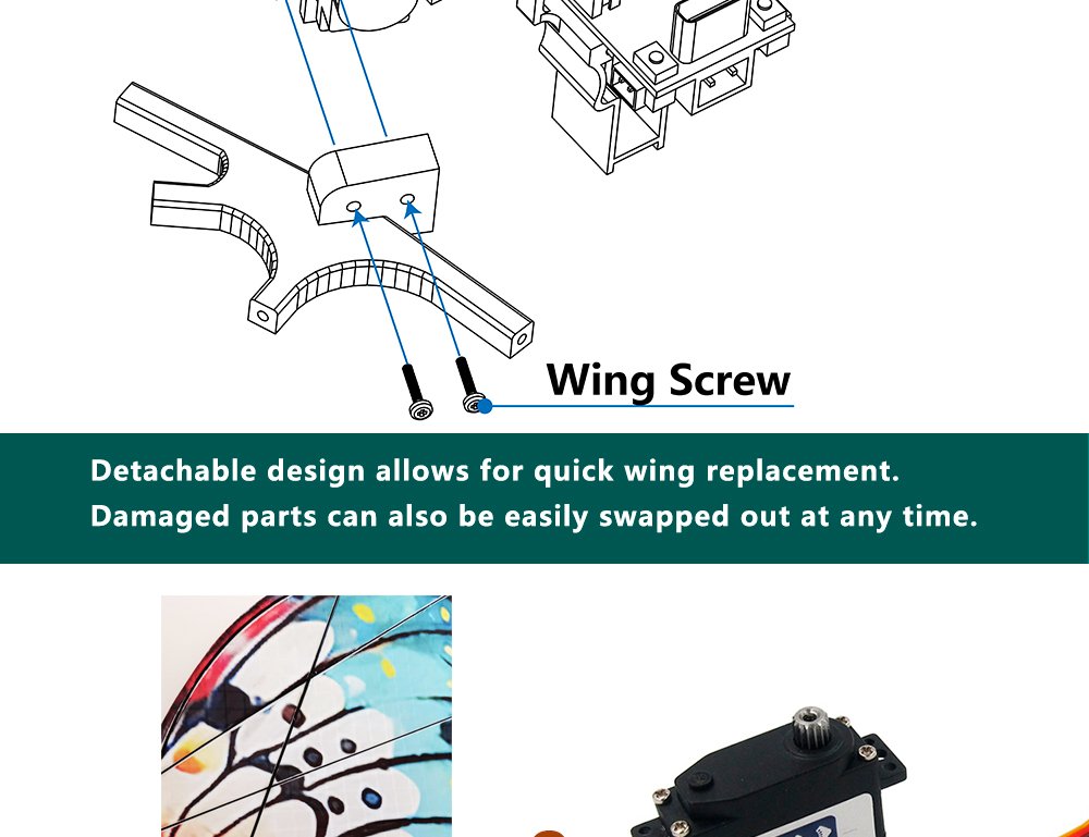 Remote Control Simulation Butterfly