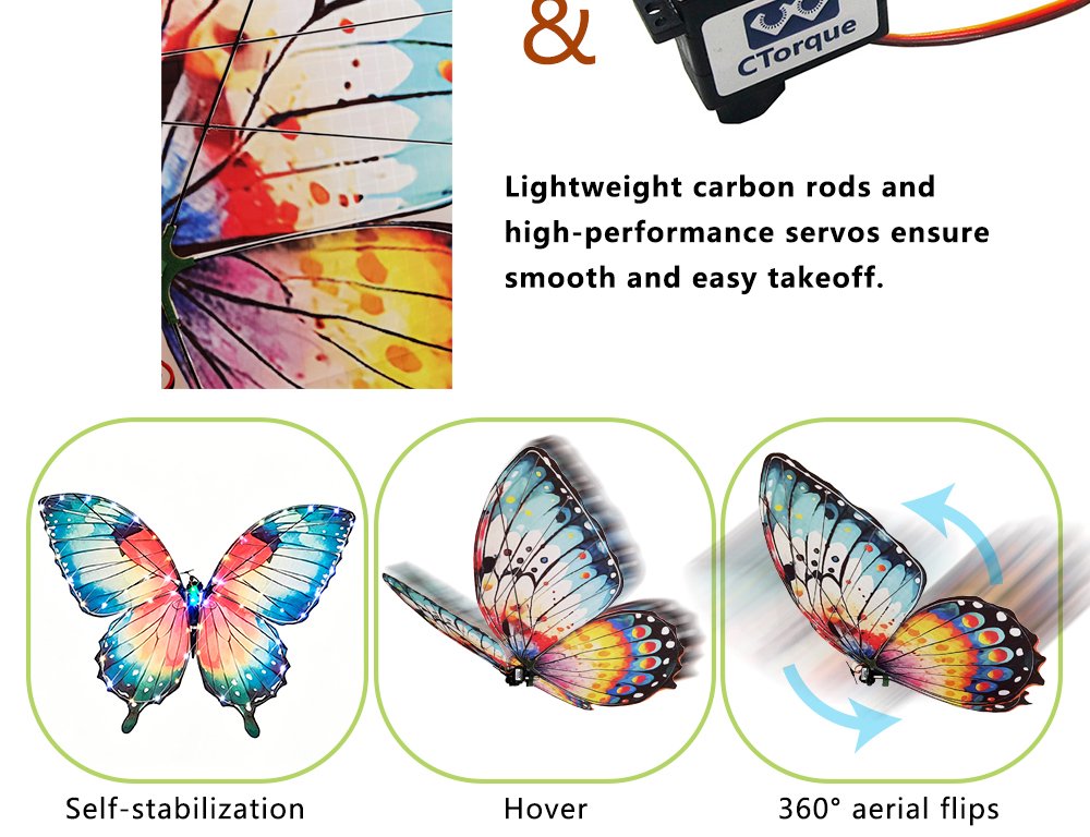 Bionic RC Flying Butterfly Toy